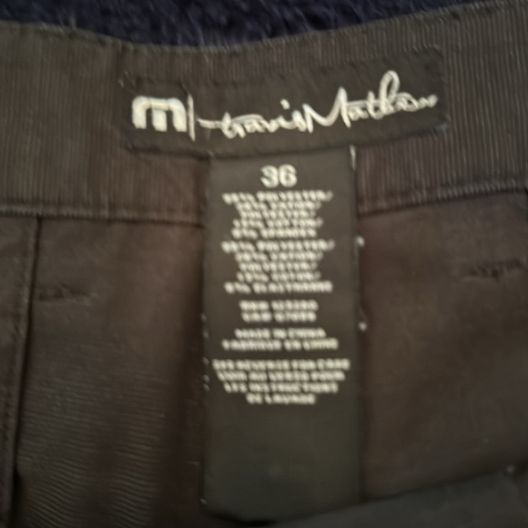 Travis Mathew Golf Short sz 36 Black - Picture 4 of 6